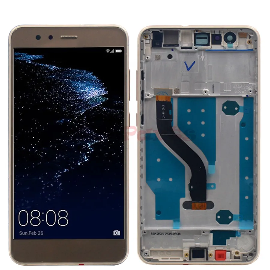 Для Huawei P10 Lite ЖК-дисплей сенсорный экран дигитайзер сборка запасные части 1920x1080 5 2