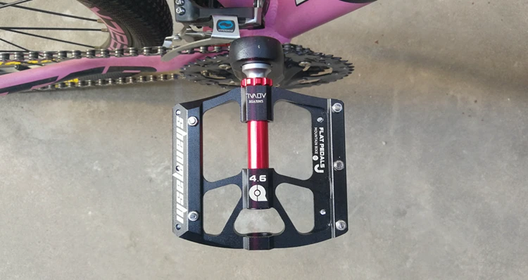 Педали велосипедные ультралегкие профессиональные с герметичными подшипниками