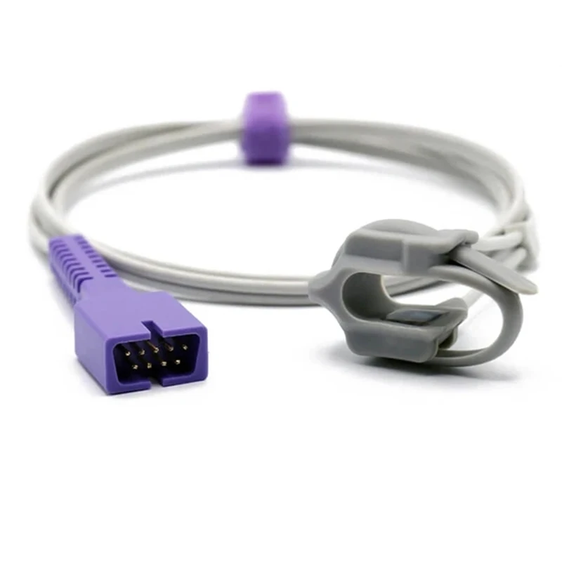 Датчик Nellcor Oximax SpO2 для новорожденных силиконовый зонд ног 1 метр 9 контактов |