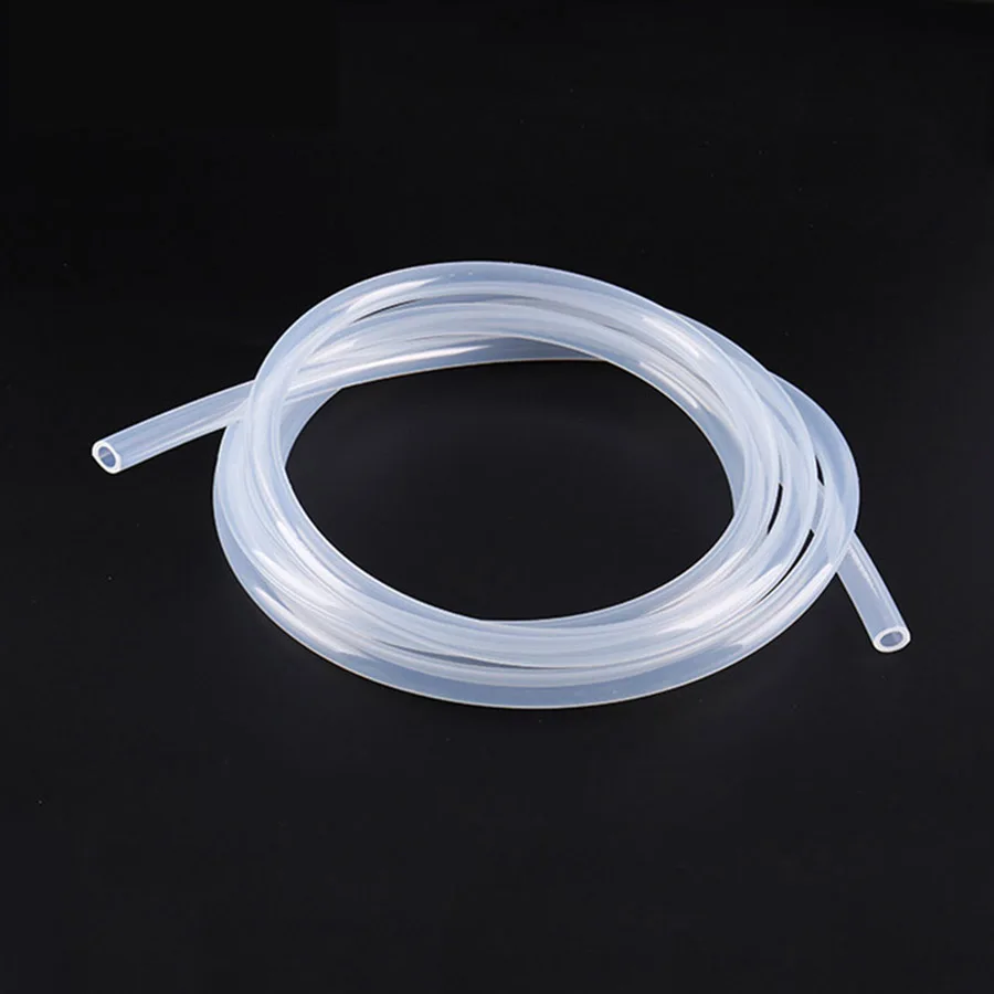 

Food Grade Silicone Tube Clear 0.5 mm - 7 mm Tubing Flexible Beer Brew Hose