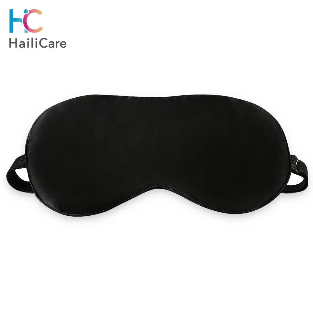маска для сна 100% натуральная шелковая ткань материал дышащая тени век крышка