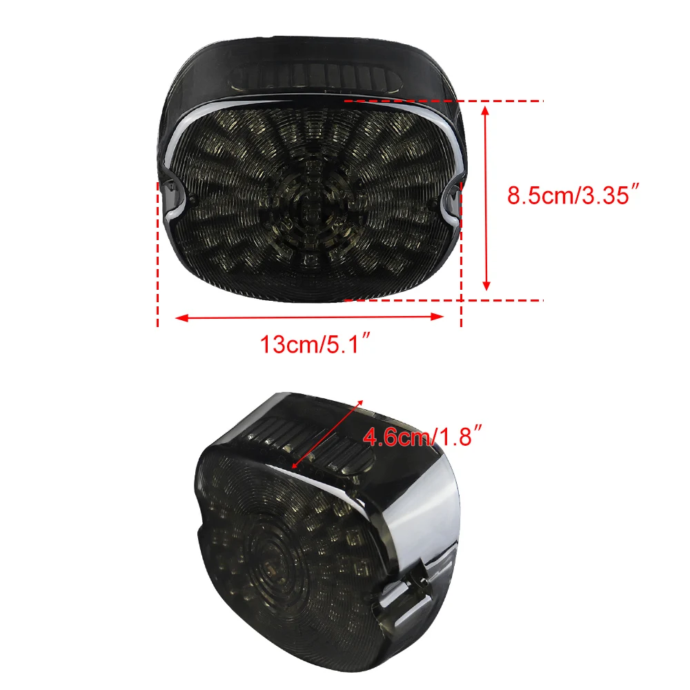 Светодиодный задний фонарь для мотоцикла подключи и работай стоп-сигнал