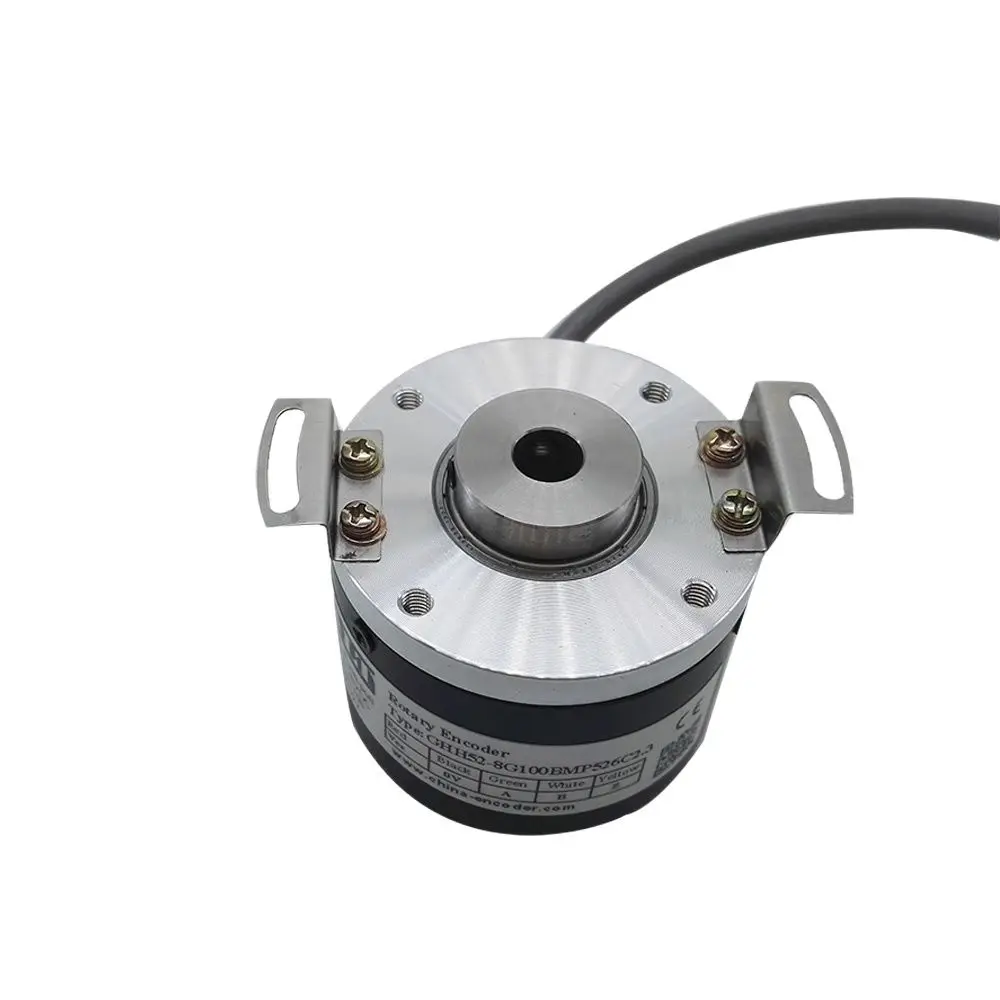GHH52-8G100BMP526 Push Pull Output Incremental Hollow Shaft Encoder 8mm Hole 100 Pulse