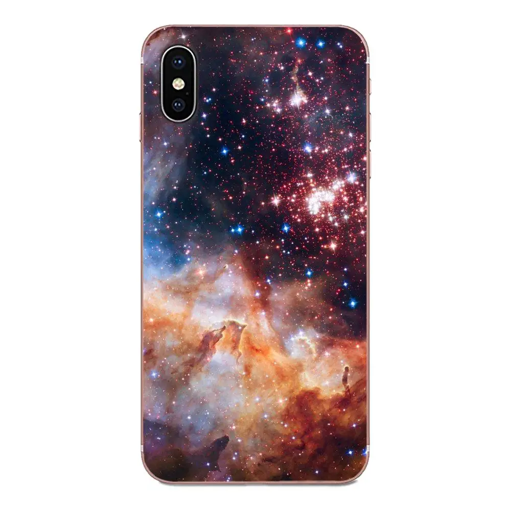 Мягкие ТПУ чехлы для Sony Xperia Z Z1 Z2 Z3 Z4 Z5 compact Mini M2 M4 M5 T3 E3 E5 XA XA1 XZ Premium Trifid Nebula Moon Space |