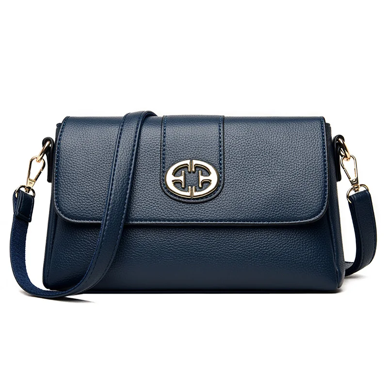 Сумка на плечо женская из экокожи роскошный зимний саквояж кросс-боди