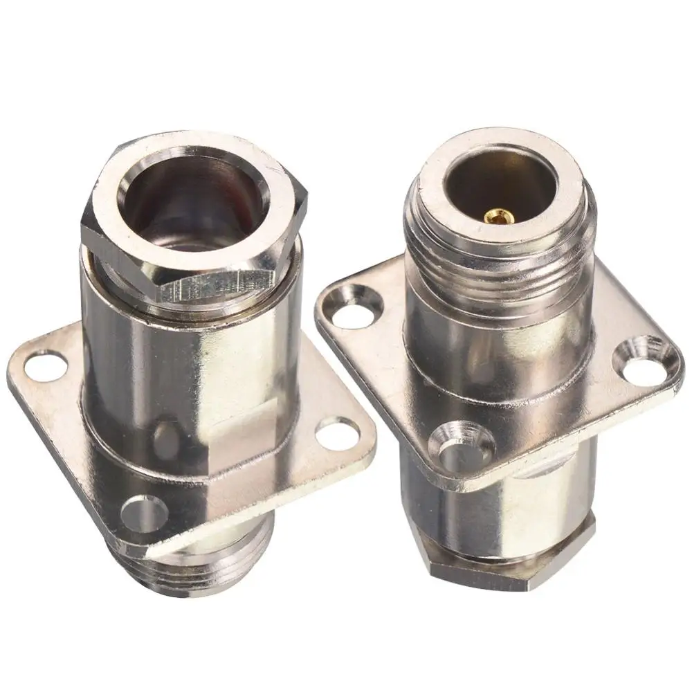 2 шт. коннектор для коаксиального кабеля LMR400 4 отверстия|Соединители| |