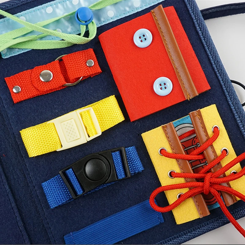 Игрушки Монтессори занятая доска Развивающие для раннего развития