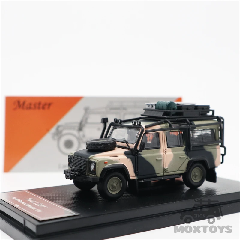 Мастер 1:64 Land Rover Defender 110 камуфляжная обычная/Роскошная литая модель автомобиля |