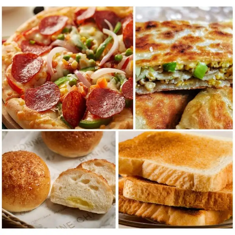 

1 Piece Round Roller Pizza Cutter Curved Handle Kitchen Household Pizza Wheel Knife Stainless Steel Multifunctional Cutter