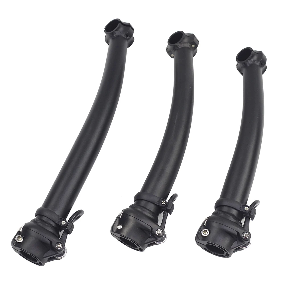 Алюминий складной велосипедный руль Post стволовых Безрезьбовой Quick Release 25 4 мм