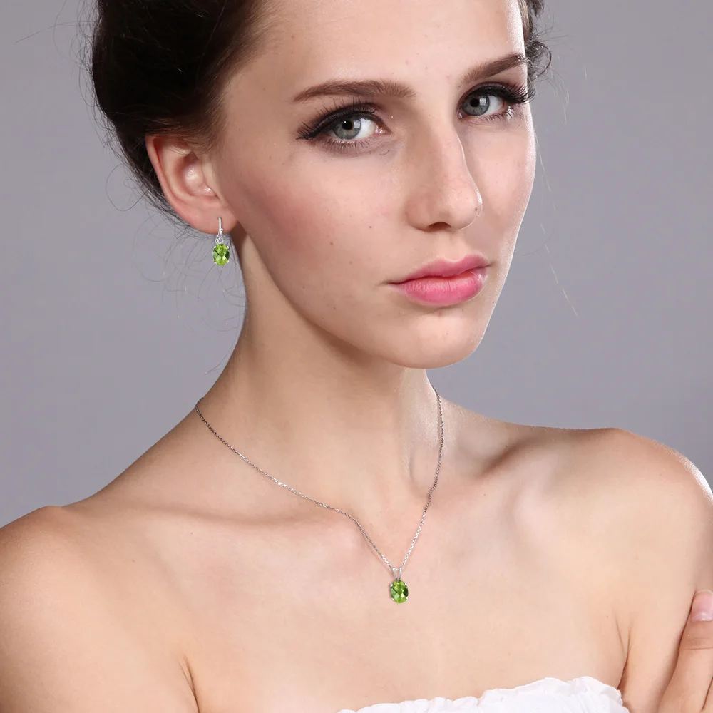 GemStoneKing 2 55 Ct овальная шахматная доска натуральный зеленый ювелирные изделия из