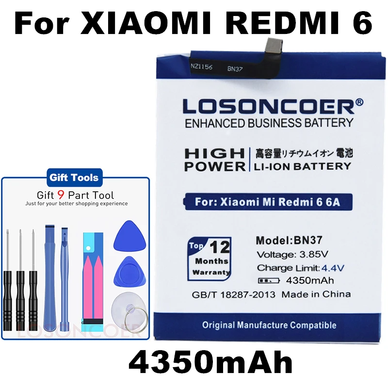 Батарея BN31 BN34 BN35 BN36 BN37 Батарея для Xiaomi mi Red mi 6 6A mi 5X mi 5X Примечание 5A 5A pro A1 Y1 Lite A2 mi A2 mi 6X6X5 5,7"