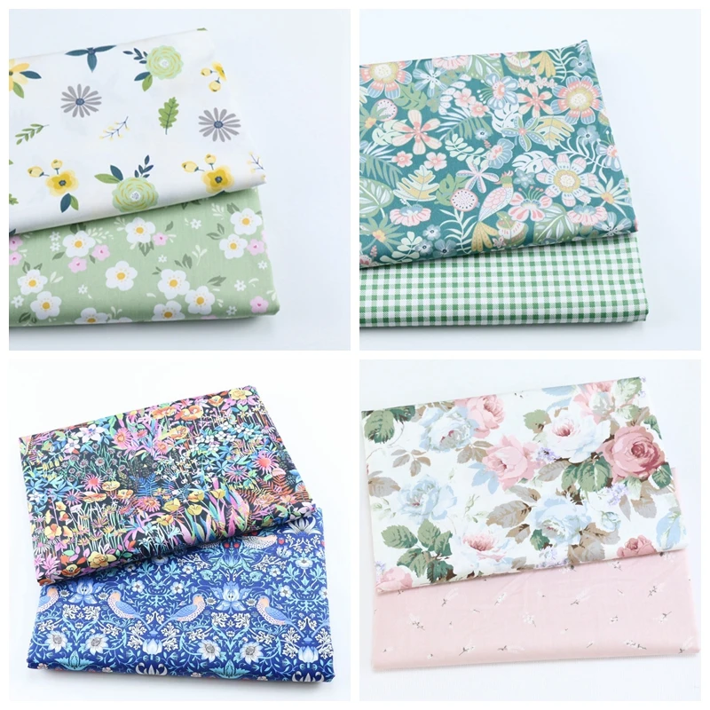 2 шт. динозавры Жираф Животные хлопок саржа набивной ткани для ребенка лоскутное