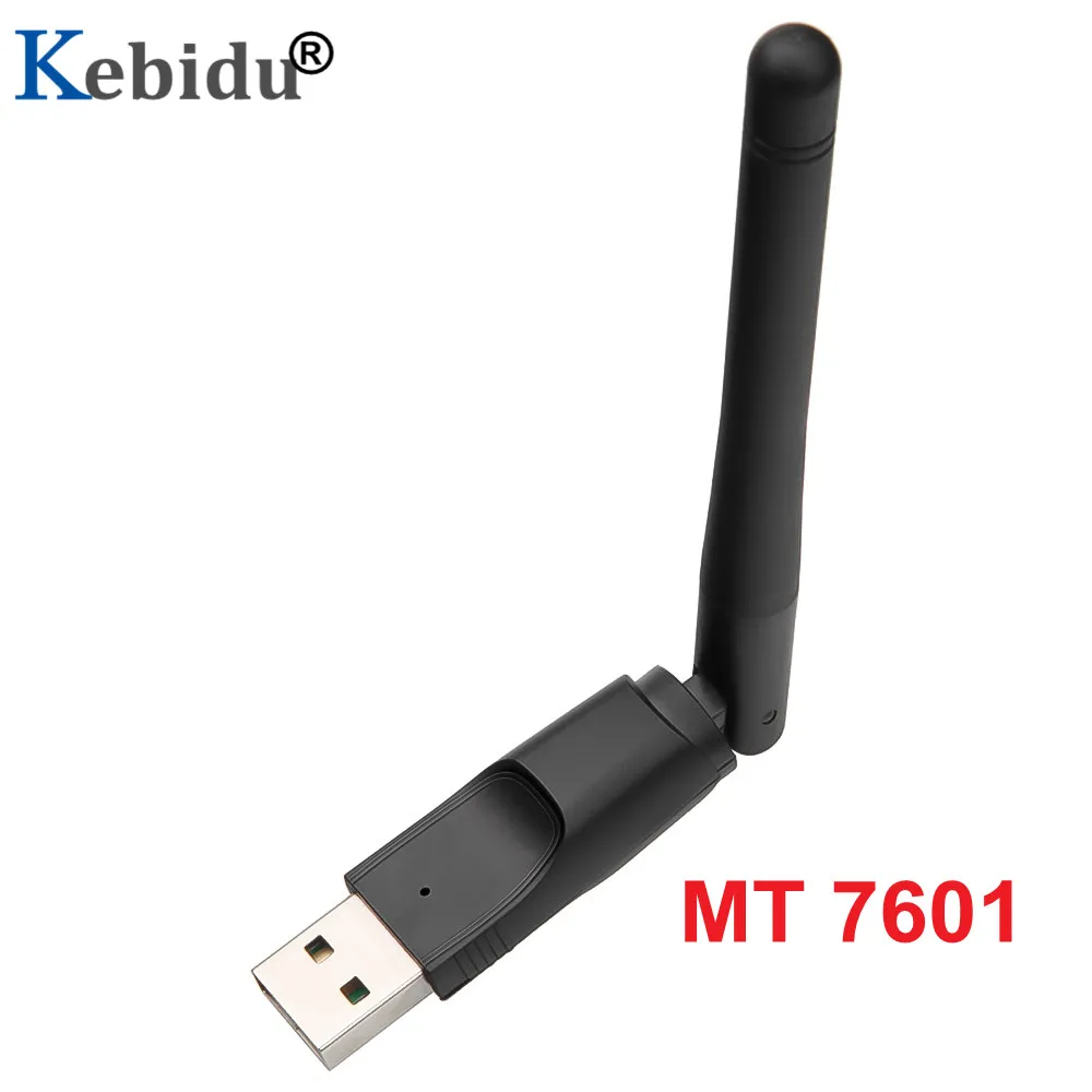 Беспроводной мини USB Wi Fi адаптер kebidu сетевая LAN Карта MT7601 150 Мбит/с 802.11n/g/b ключ для