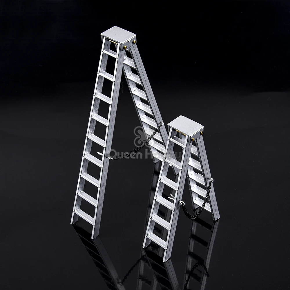 

1/10 Scale Accessories Plastic Mini Lightweight Folding Ladder for 1:10 RC Crawler Car Traxxas TRX4 Axial SCX10 Tamiya