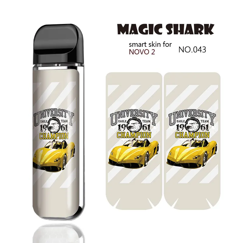 Чехол-наклейка Magic Shark 2.5D Bumpy из ПВХ для мотоцикла США флага автомобиля черепа