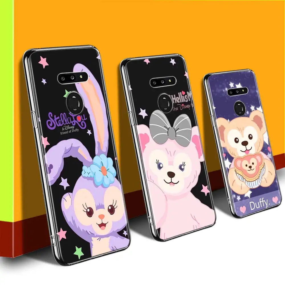 

Duffy Disney Bear for LG G8 G8S G8X V30 V35 V40 V50 V60 ThinQ Q60 K40 K50 K41 K51 K61 K71 K92 Transparent Phone Case
