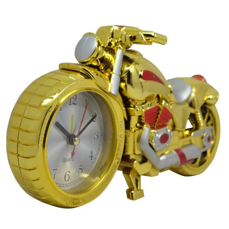 Motorcycle Alarm Clock Shape Creative Retro Gifts Upscale Furnishings Boutique Home Decorator MU | Дом и сад