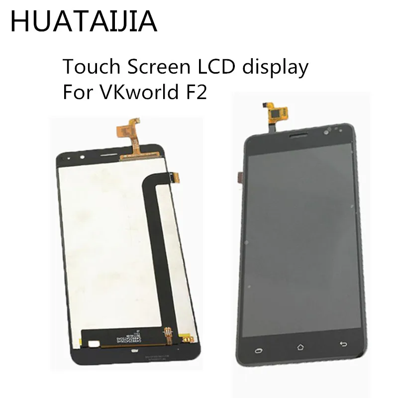 ЖК дисплей для VKworld F2 с сенсорной панелью и дигитайзером в сборе|Экраны мобильных