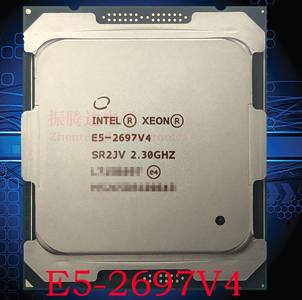 

Intel Xeon E5-2697 v4 CPU 2.3GHz L3-45MB 18 Core 36 Threads LGA 2011-v3 Server CPU E5-2697V4 Processor
