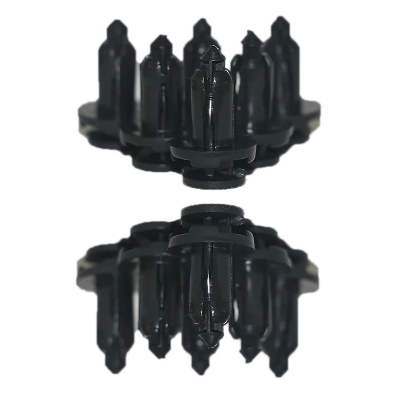 LEDTENGJIE 100 шт. автомобильные крепежные детали зажимы для бампера пола фиксатор