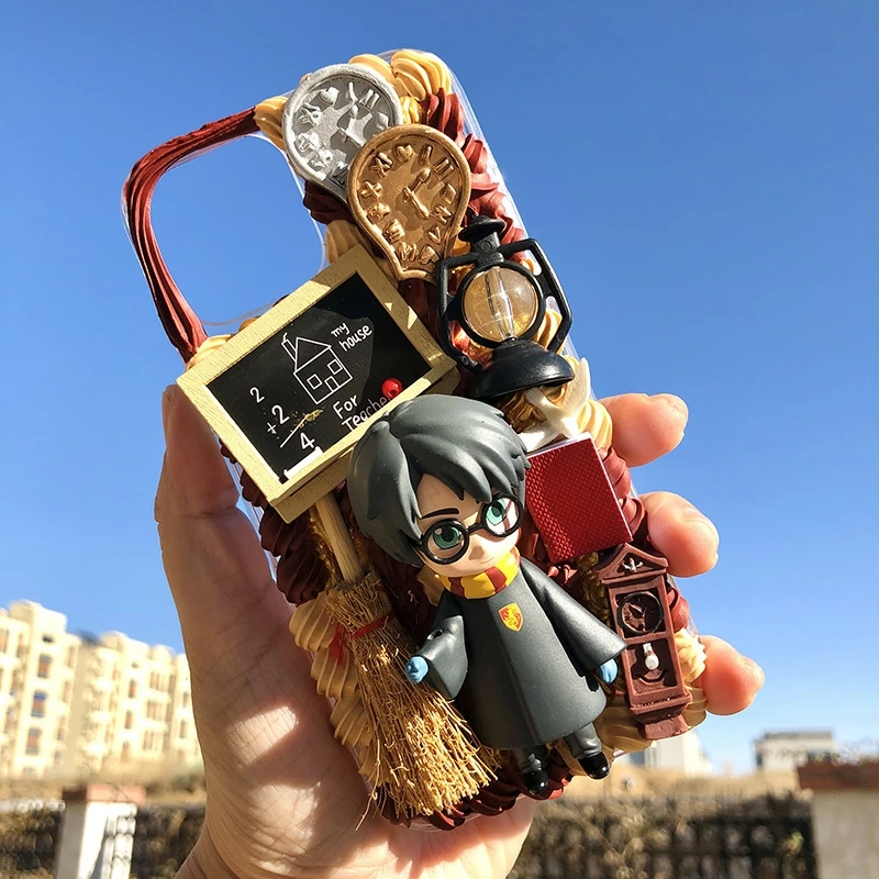 Чехол ручной работы для iPhone 13 pro max Kawaii Magic Girl iP11 12 mini индивидуальный чехол телефона