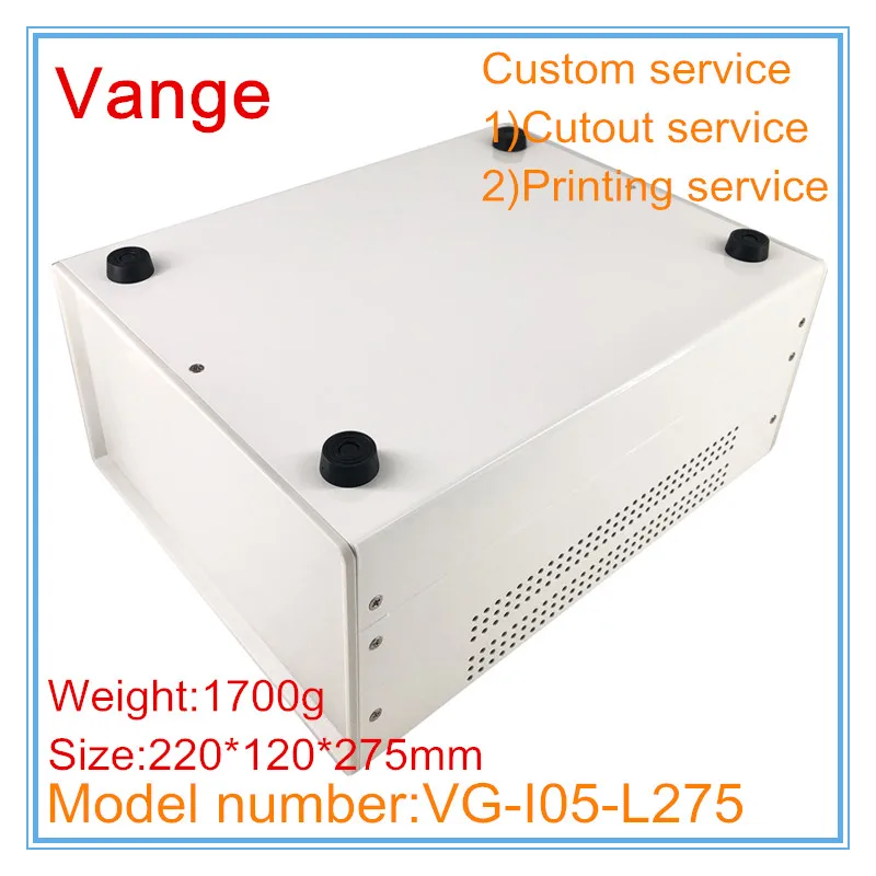 1 шт./лот металлический корпус для промышленного управления 220*120*275 мм Железный diy