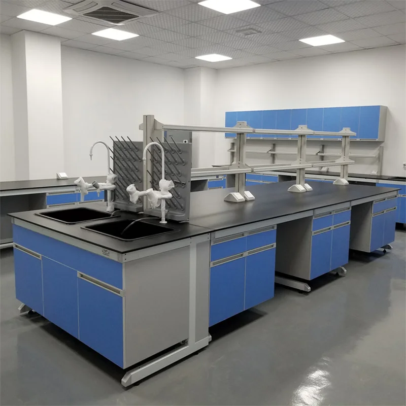 Лабораторная мебель лабораторный стол лабораторная Скамья из стали и дерева