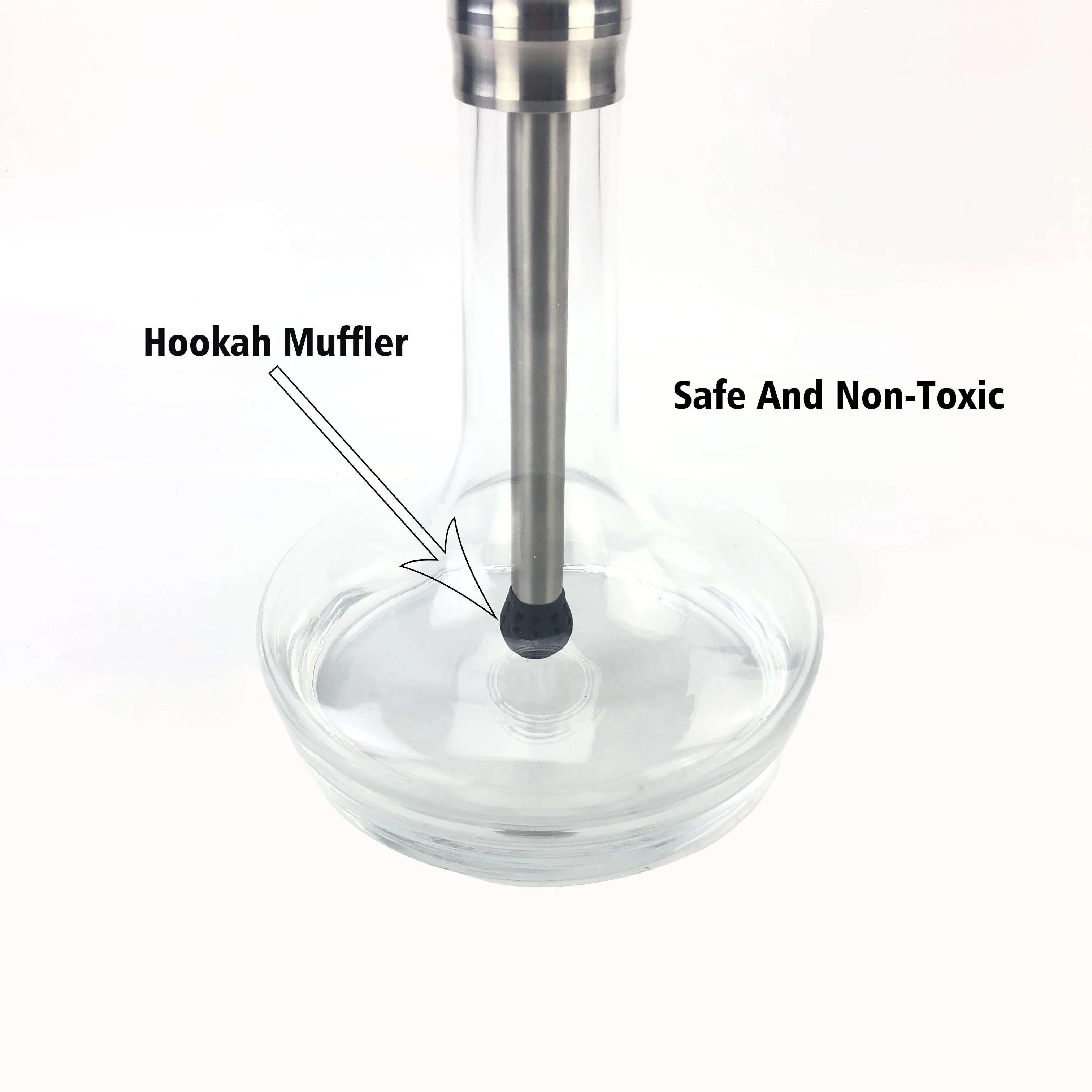 Цветной силиконовый глушитель для кальяна курительной воды трубка аксессуары