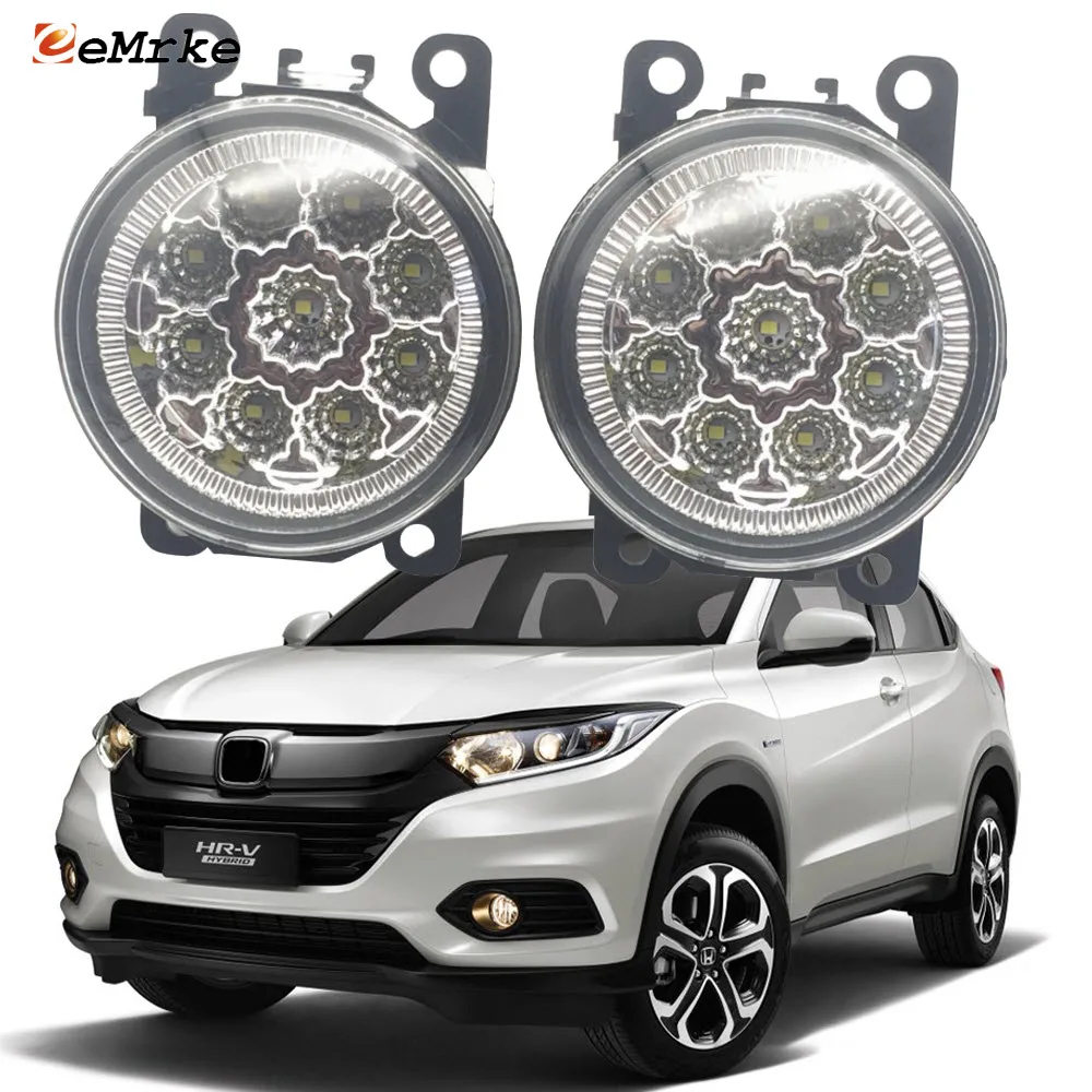 

2 шт., светодиодные противотуманные фары для Honda HR-V EX/EX-L/LX/Sport/Touring 2019 2020 H11 12 В