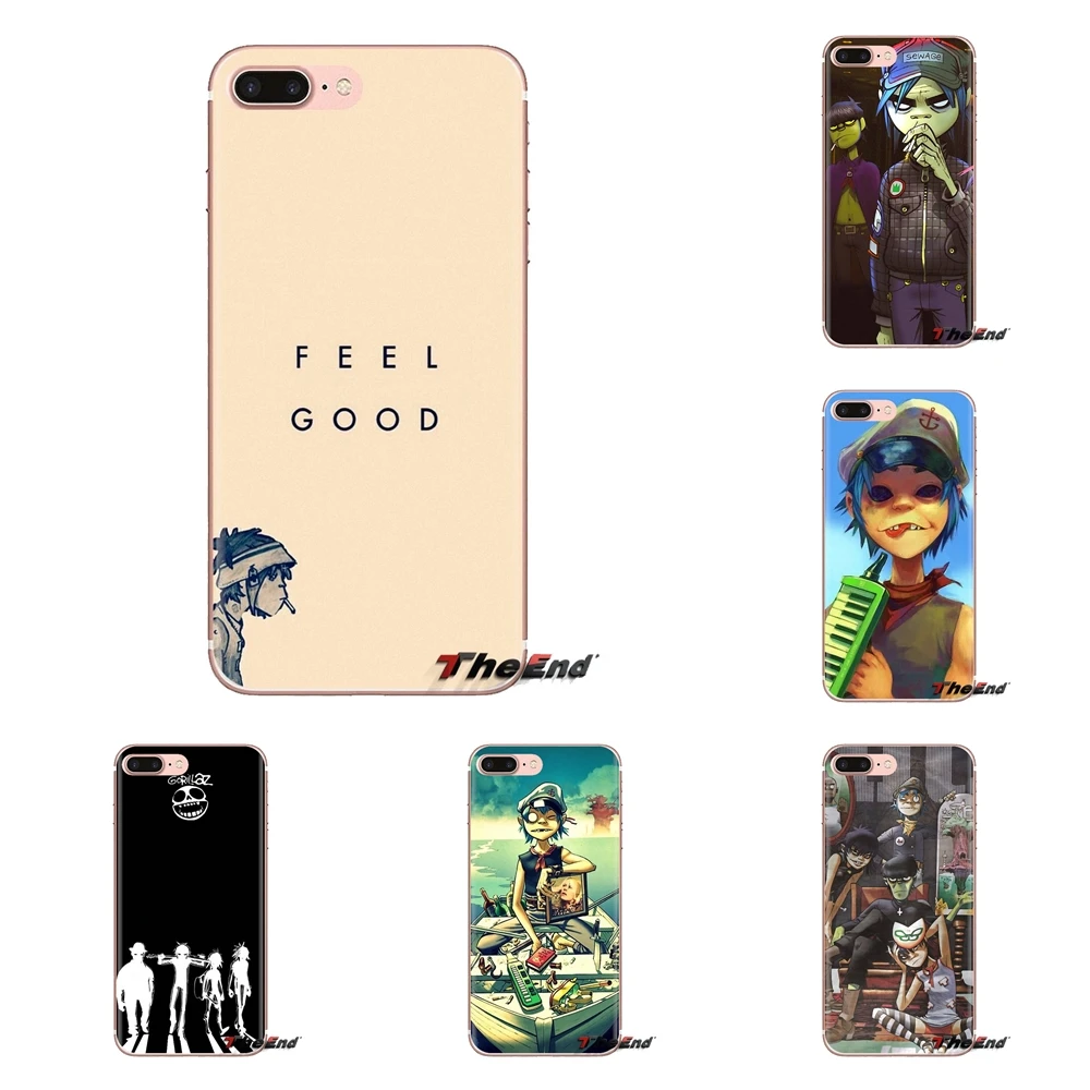 Мягкий чехол с рисунком Demon Days gorillaz boat для samsung Galaxy S2 S3 S4 S5 MINI S6 S7 edge S8 S9 Plus Note 2 3 4 5 8