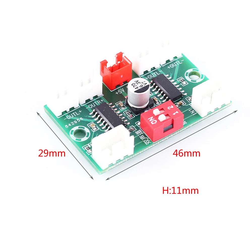 Плата цифрового усилителя мощности PAM8403 4-канальный аудиовыход 3 Вт * 4 5 В блок