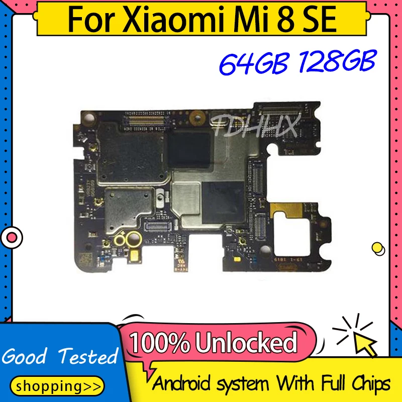 64G 128G оригинальная материнская плата разблокировки для Xiaomi Mi8 SE Mi 8 MI 8SE схемы