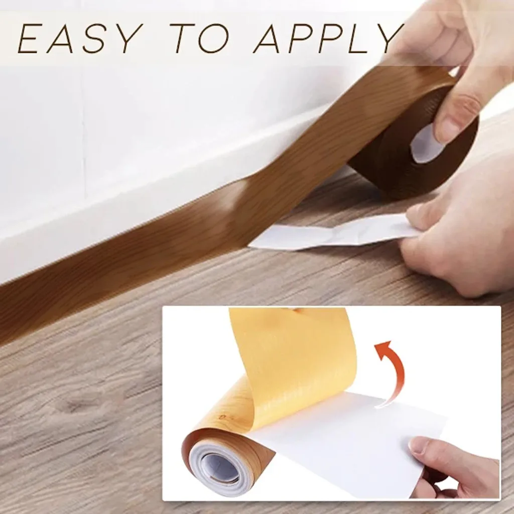 Деревянные геометрические узоры линии талии самоклеющиеся наклейки на опорную