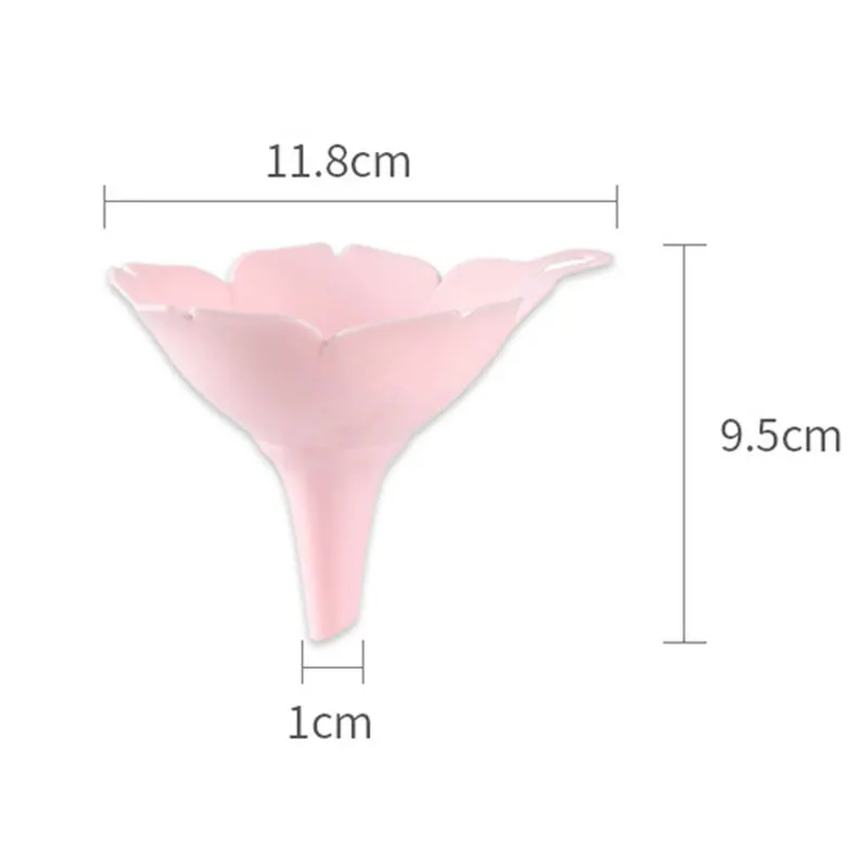 

2pcs Protable Mini Silicone Gel Funnel Hopper Foldable Funnel Kitchen Cooking Tools Accessories Gadgets Funnel