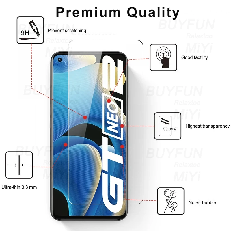 1to4 camera lens protective glass for realme gt neo2 5g glass tempered screen protector film realmi gt master neo 2 realmy gtneo free global shipping