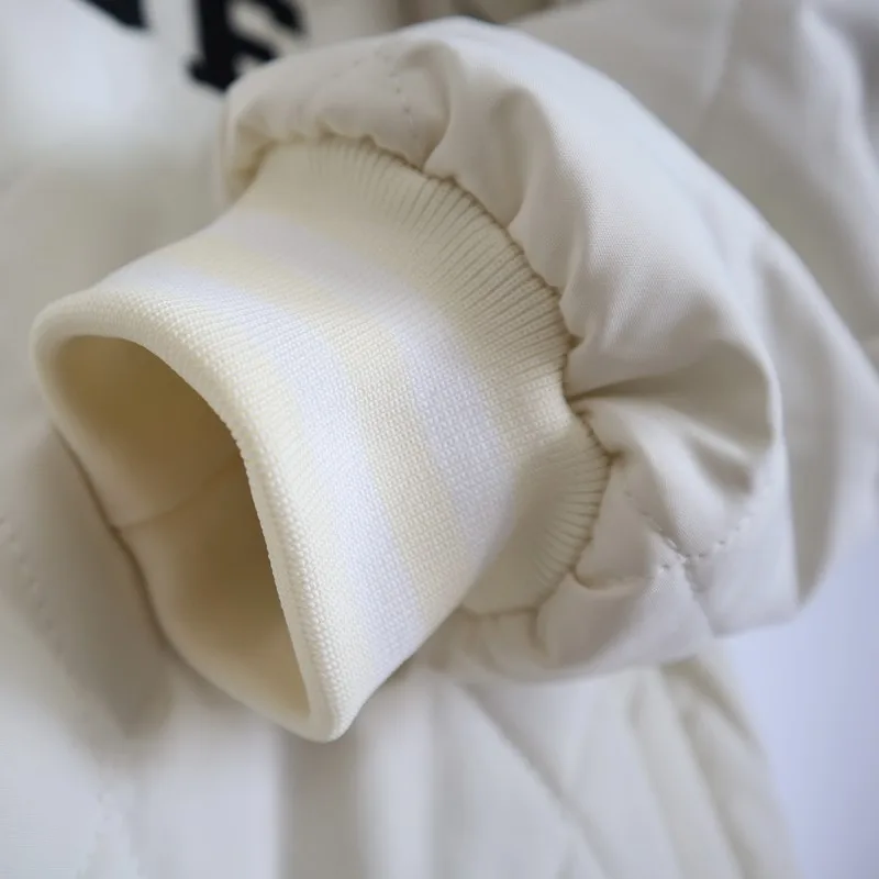 Куртка-бомбер женская парная хлопковое пальто на молнии модная уличная одежда с