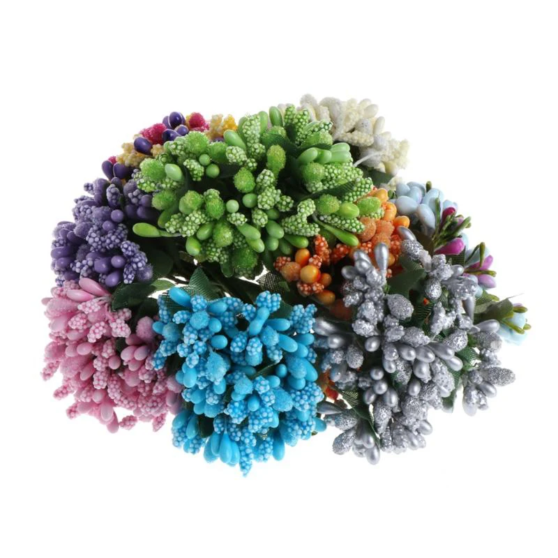 

Artificial Berry Decorative Flower Attractive Multicolor False Blossom DIY Decor Fake Bouquet Home Party Accessories Supply