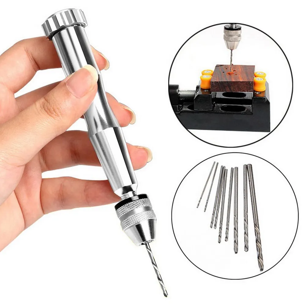 

Mini Twist Drill Bit High-quality Hand Drill Woodworking Jewelry Craft Hand High Speed Steel Twist Drills Rotary Bit Accessories