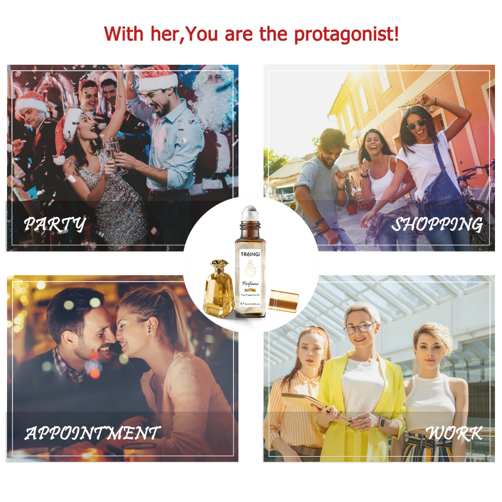 Парфюмерное ароматическое масло 10 мл с роликом эфирное для мужчин опийное