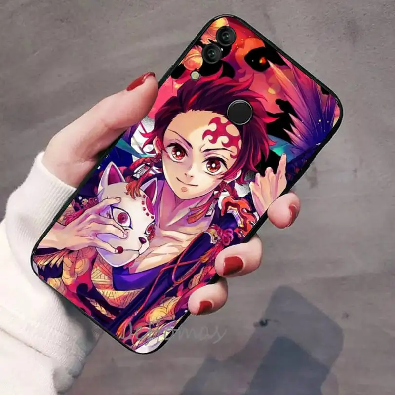 

Anime Demon Slayer Kimetsu no Yaiba Phone Case For Huawei Honor view 7a5.45inch 7c5.7inch 8x 8a 8c 9 9x 10 20 10i 20i lite pro