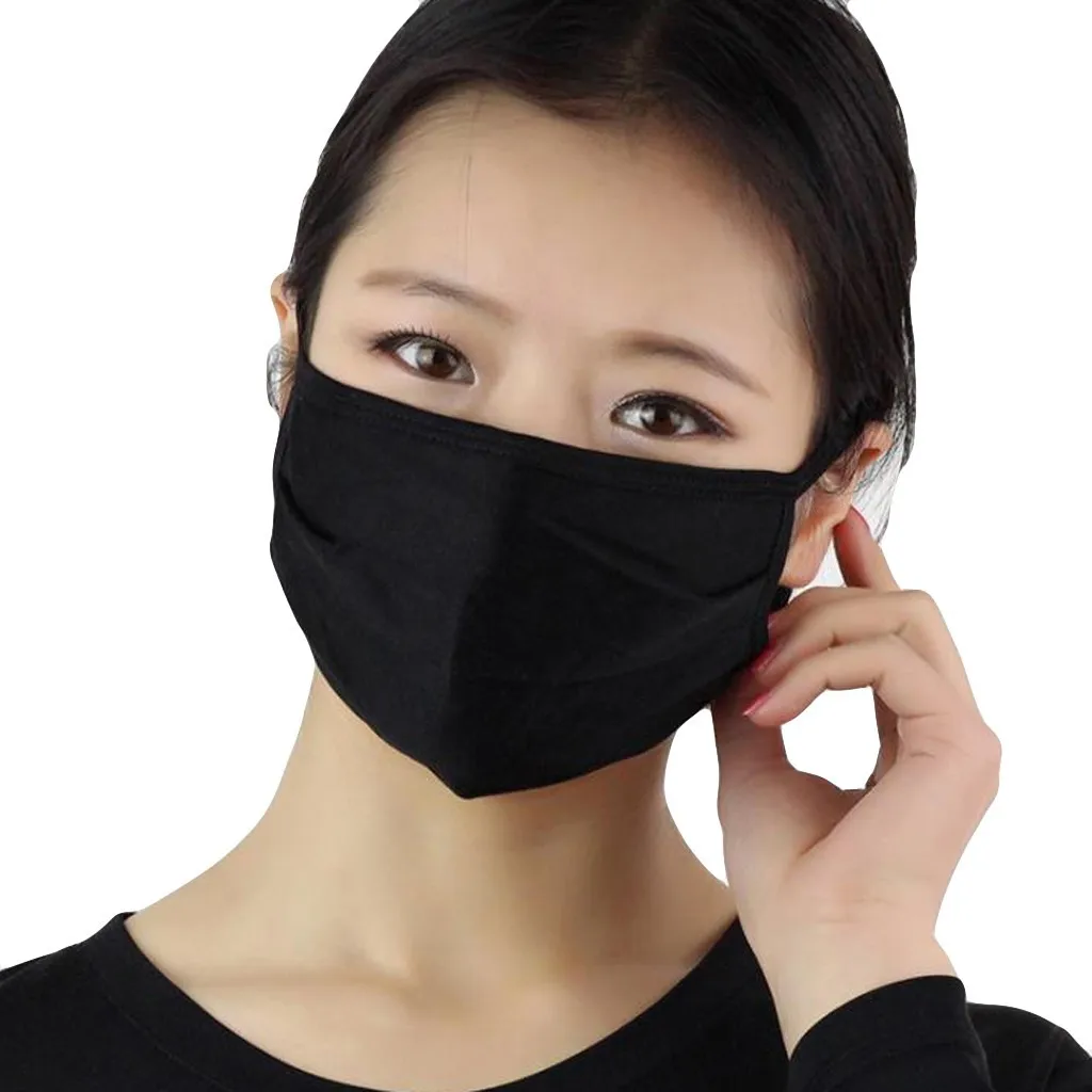 

2PC Women maskers Gezicht hypoallergeen Silk Reusable Mask Filter PM2.5 Face Masks Fashion Mascarillas Air Filtration Mask