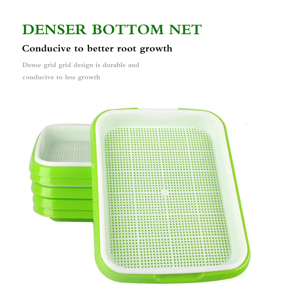 Лоток для выращивания семян без БФА из полипропилена почвы большой емкости
