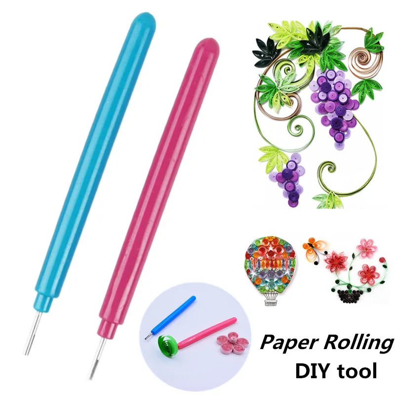 

2 Colors DIY Unisex Kids Adult Handmade Assorted Origami Craft product Quilling Paper Pen Scrapbooking & Stamping