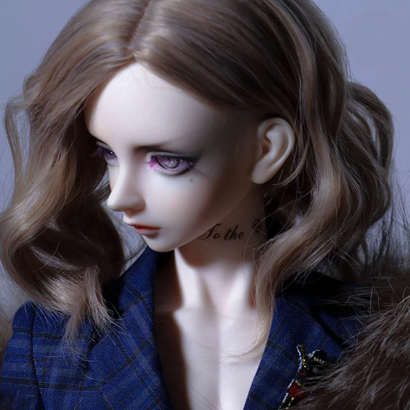 Парик Bybrana Bjd 1/3 1/4 высокотемпературный кукла дядя Стайлинг средней и длинной