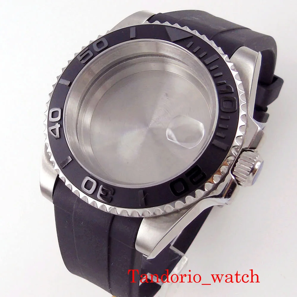 

Чехол для часов NH35 NH36 ETA 2824 PT5000 с автоматическим механизмом, 40 мм, сапфировое стекло, 120 кликов, Водонепроницаемость 100 м