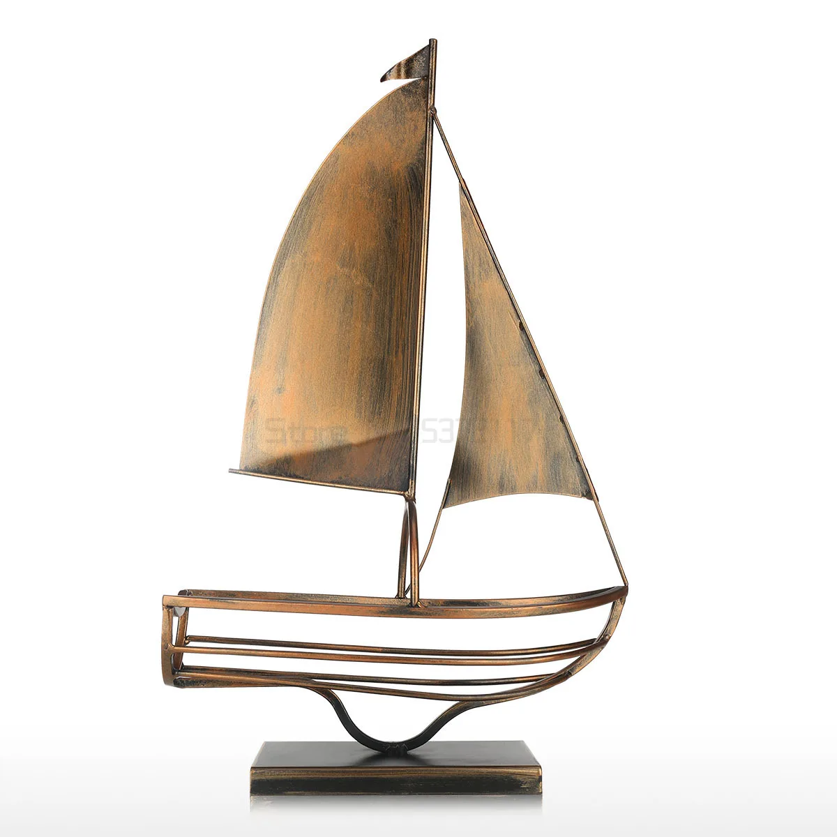 

Sailing Wine Bottle Holder Iron Art European Creative Wine Rack Bottle Storage Holder home decoration accessories Gift