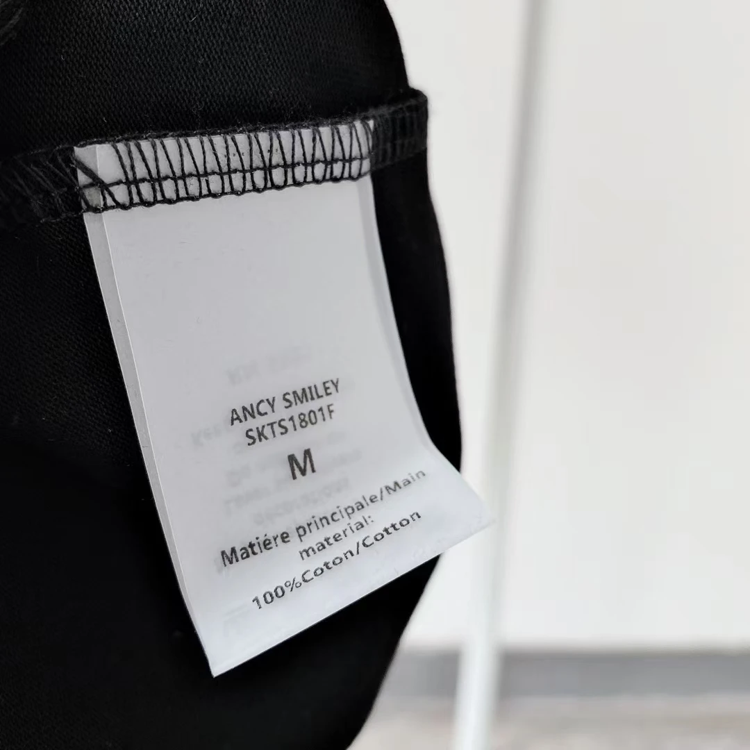 

Women Letters Print T-shirt Black Pink 100% Cotton Hot Diamonds Short Sleeve Loose Summer 2021 O-neck Top