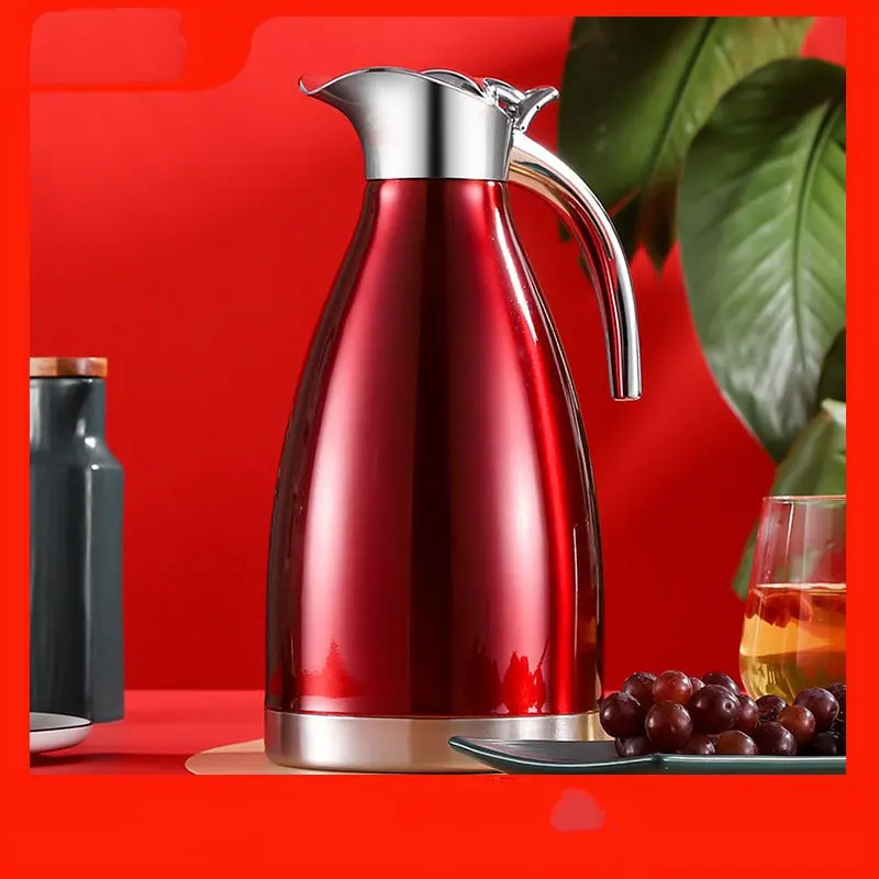 2L вакуумный термос Кофе горшок бутылка для воды 1000 мл посуда отель чайник с