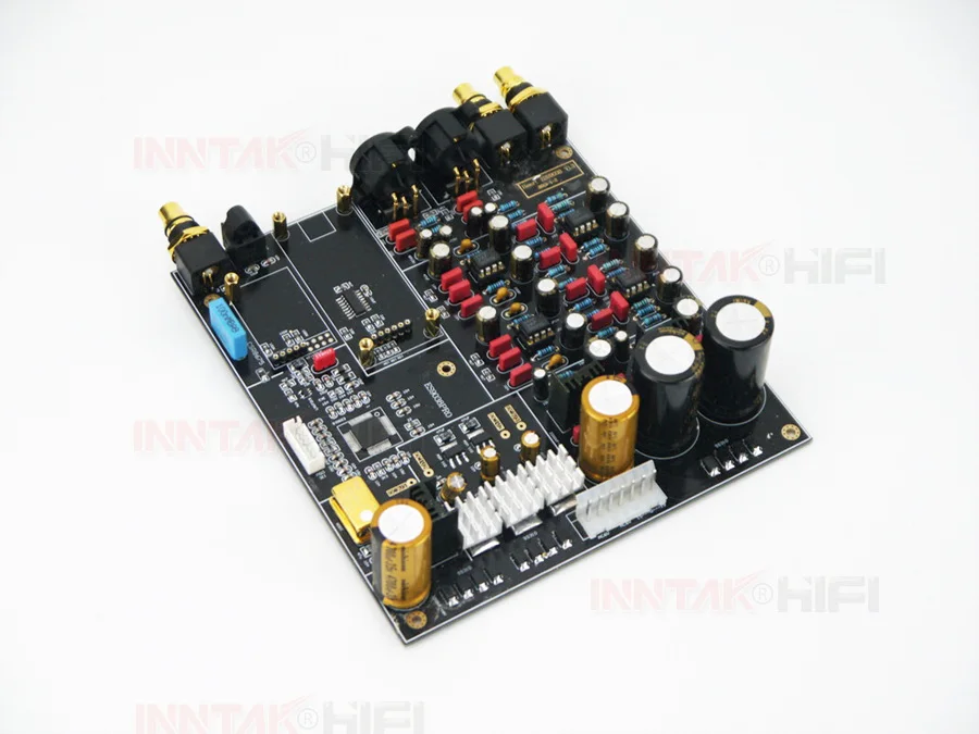 Собранный Hi-Fi ES9018 ES9028PRO ES9038PRO 32bit 384K DSD DOP DAC Bboard W/пульт дистанционного управления/дополнительный XMOS/amanero USB вход